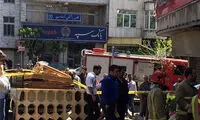 فرونشست چاه 25 متری در میرزای شیرازی