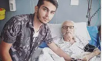 ارسلان قاسمی با اجازه پسرِ مشایخی عکس گرفت!