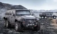 دست‌پخت شرکت چینی: جیپ رانگلر 6×6