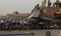 نابودی صدها موتور به شیوه ایرانی در آمریکا!