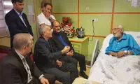 انتقادات جمشید مشایخی روی تخت بیمارستان