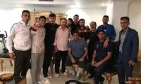 عیادت سایپایی‌ها از محمد دایی