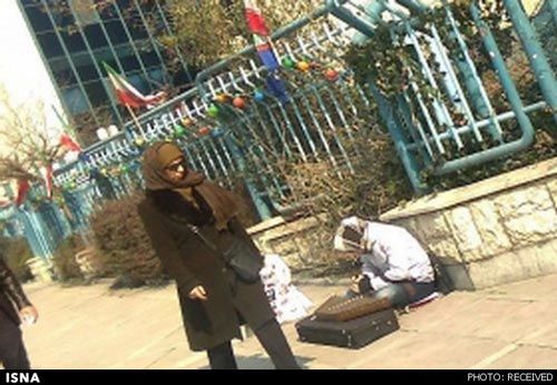 پدیده دختران سنتوری در خیابان های تهران