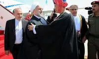 عکس: حسن روحانی در مسقط