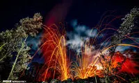 فوران آتشفشان در هاوایی
