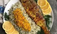 مراحل تهیه ماهی شکم پر به سبک شمالی