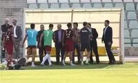 حضور تاج و ساکت در تمرین تیم امید