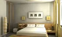نور در اتاق خواب