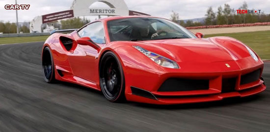 فراری 488 GTB با تیونینگ Novitec Rosso