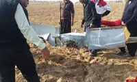 اولین تصاویر از سقوط پهپاد در شوش دانیال