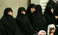 حضور «الهام چرخنده» در حسینیه امام (ره)