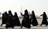 تصاویری از زنان نانچیکو کار در مانور سپاه