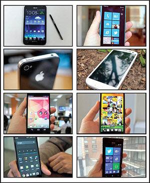 بهترین گوشی‌های هوشمند سال 2012