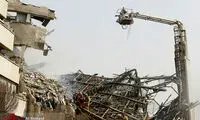 تصاویری از فروریختن کامل ساختمان پلاسکو(2)