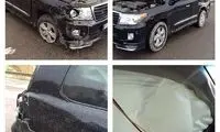 عکس: تصادف ملی پوش سابق در شمال