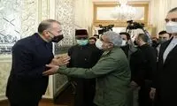 این تصویر از سردار قاآنی با وزیر خارجه را ندیده‌اید