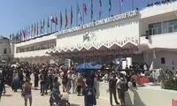 هجوم معترضان به فرش قرمز جشنواره ونیز