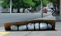 عکسی از جسد رها شده یک بیمار مبتلا به کرونا