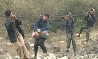 خطرناک‌ترین مسیر خانه تا مدرسه +عکس