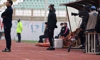 تصویری از شجاعی در اولین تجربه سرمربیگری
