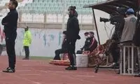 تصویری از شجاعی در اولین تجربه سرمربیگری