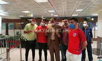 رسول‌پناه هم پوکر را با دستانش نشان داد