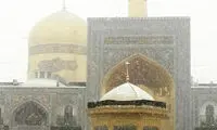 عکس: گنبد امام رضا (ع) در سالروز شهادت