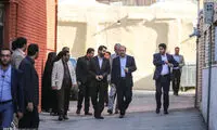 عکس: نواختن زنگ مدرسه با حضور قالیباف