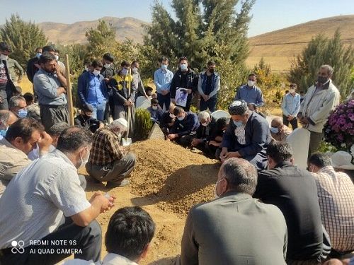 هنرمند نامدار کردستانی در آغوش خاک آرام گرفت