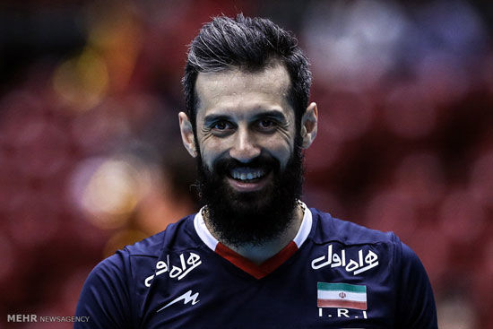 عکس: دیدار تیم والیبال ایران و لهستان