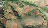 ایران در سال 1355 از نمای بالا