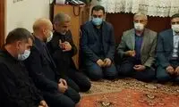 عکسی از حضور قالیباف در منزل مادر نیکزاد