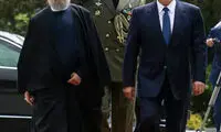 عکس: استقبال رسمی روحانی از نظربایف