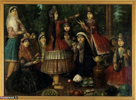 «تی‌پارتی» زنان در عصر قاجار!