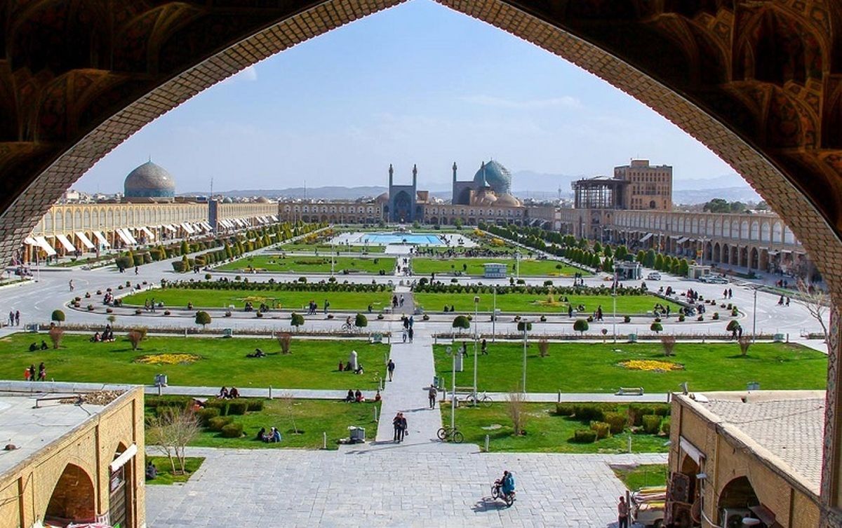 میدان نقش جهان اصفهان را از این زاویه دیده بودید؟