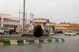 بارش شدید باران و آبگرفتگی معابر در خاش