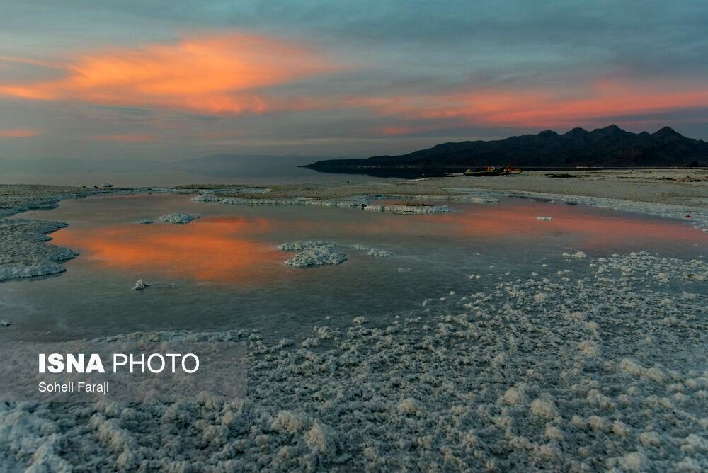 تصاویری از دریاچه ارومیه بعد از آبگیری مجدد