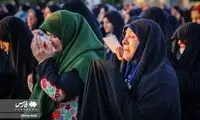 تصاویر توجه‌برانگیز از اقامه نماز باران در قزوین