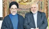 ظریف به دیدار سیدمحمد خاتمی رفت