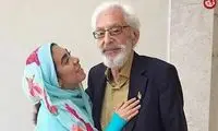 «جمشید مشایخی» در 37 سالگی در کنار «سوسن خواننده»