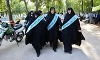 مانور تذکر لسانی بسیج در سطح شهر تهران