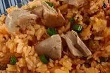 طرز تهیه لوبیاپلو با تن ماهی