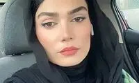 عکس بازیگر «عشق کوفی» با چادر عربی در نجف 