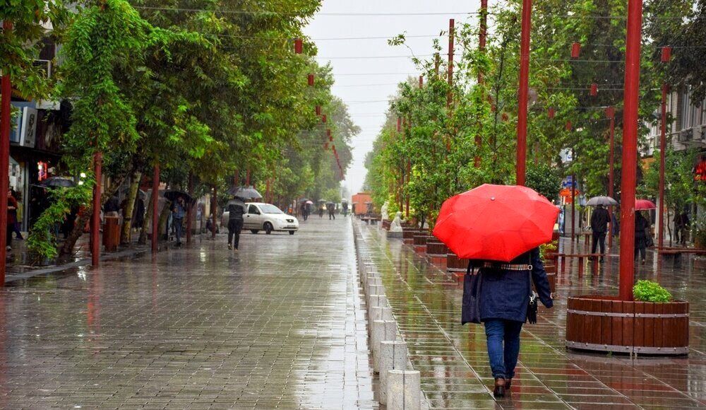 ۱۰ روز بارش مداوم باران در انتظار 31 استان کشور