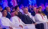 عکسی از رونالدو با لباس عربی در کنار بن سلمان 