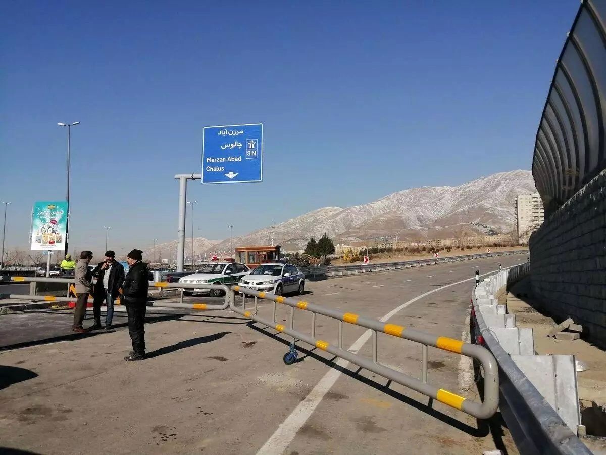 جاده کرج - چالوس و آزادراه تهران - شمال بسته شد  