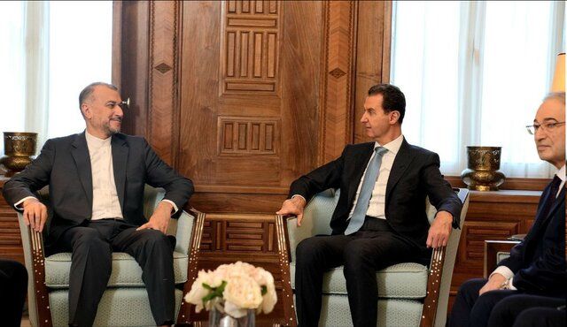 وزیر خارجه ایران با بشار اسد دیدار کرد 