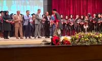 حرکت غیرمنتظره یک دانشجو در مراسم فارغ‌التحصیلی