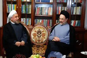 حضور خاتمی و روحانی در یک مراسم جلب‌توجه کرد 