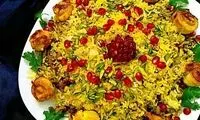 طرز تهیه انار پلو، شام خوشمزه برای شب چله